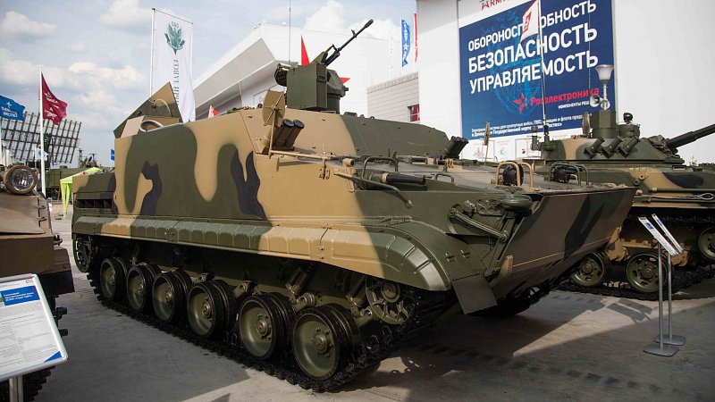 Плавающий бронетранспортер БТ-3Ф